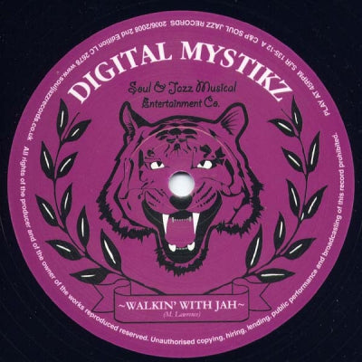 DIGITAL MYSTIKZ - Walkin' With Jah / Earth A Run Red