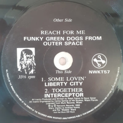 FUNKY GREEN DOGS FROM OUTER SPACE / LIBERTY CITY / INTERCEPTOR - Reach For Me / Some Lovin' / Together