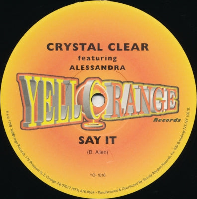 CRYSTAL CLEAR - Say It