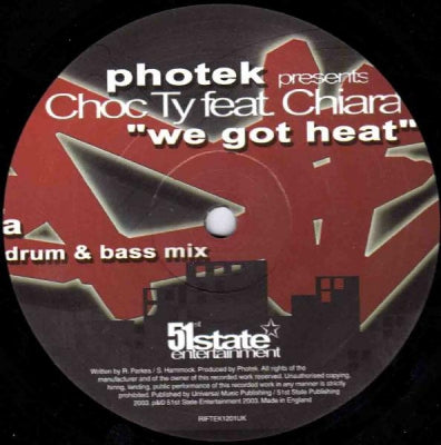 PHOTEK PRESENTS CHOC TY FEAT. CHIARA - We Got Heat