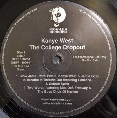 KANYE WEST - The College Dropout