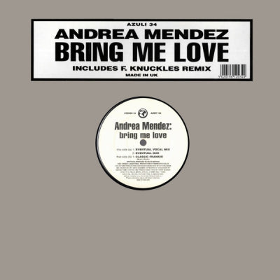 ANDREA MENDEZ - Bring Me Love