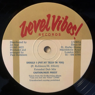 CAUTION / MAXI PRIEST - Should I (Put My Trust In You )