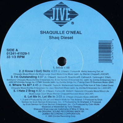 SHAQUILLE O'NEAL - Shaq Diesel