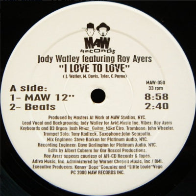 JODY WATLEY FEATURING ROY AYERS - I Love To Love