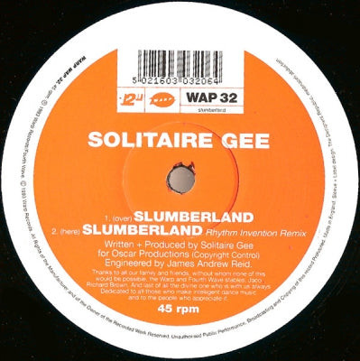 SOLITAIRE GEE - Slumberland