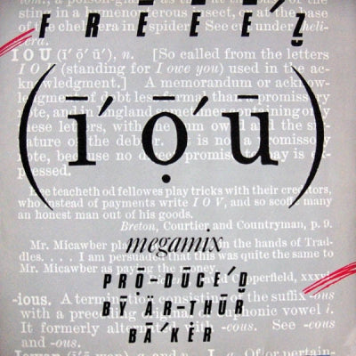 FREEEZ - I.O.U. (Megamix) / We Got The Jazz