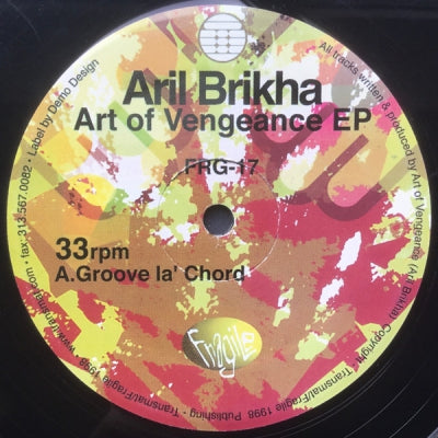 ARIL BRIKHA - Art Of Vengeance EP (Groove La' Chord / Wayback)