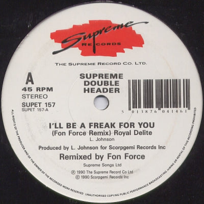 FIRST CHOICE / ROYAL DELITE - Let No Man Put Asunder / I'll Be A Freak For You