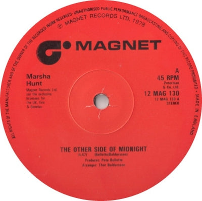 MARSHA HUNT - Other Side Of Midnight / Heartache