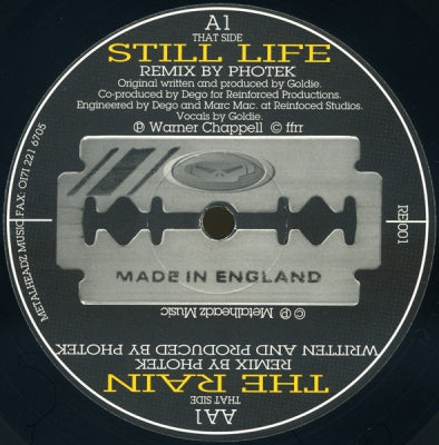 GOLDIE / PHOTEK  - Still Life / The Rain (Photek Remixes)