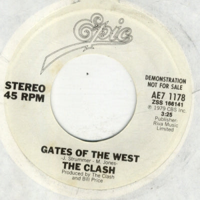 THE CLASH - Gates Of The West / Groovy Times
