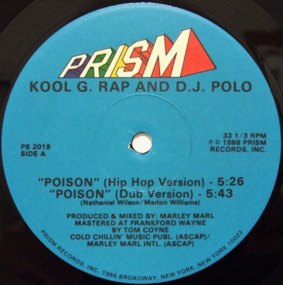 KOOL G. RAP AND D.J. POLO - Poison