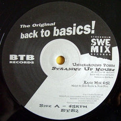 UNDERGROUND POSSE  - Straight Up House