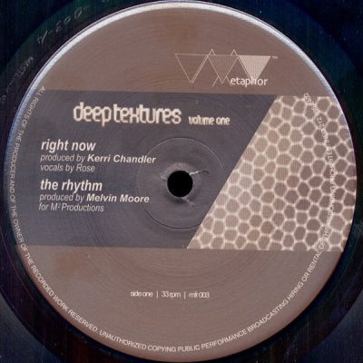 KERRI CHANDLER / MELVIN MOORE / JOVOON / JASK - Deep Textures Volume One