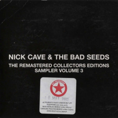 NICK CAVE AND THE BAD SEEDS - The Remastered Collectors Editions Sampler Volume 3