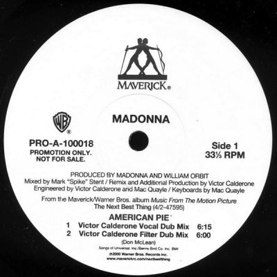 MADONNA - American Pie