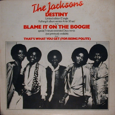 THE JACKSONS  - Destiny