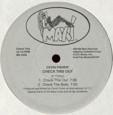 CEVIN FISHER - The Way We Used To / Check This Out