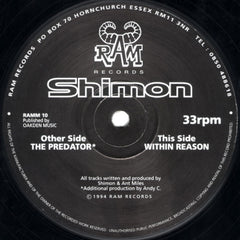 SHIMON - The Predator / Within Reason
