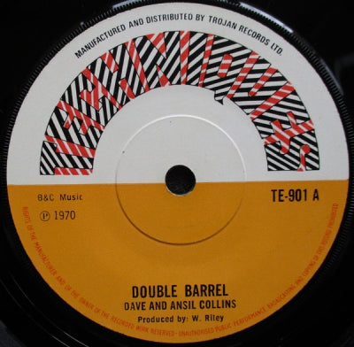 DAVE AND ANSELL COLLINS - Double Barrel / Double Barrel (Version 2).