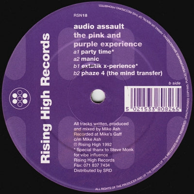 AUDIO ASSAULT - The Pink And Purple Experience