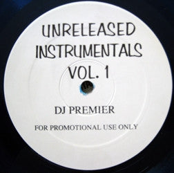 DJ PREMIER - Unreleased Instrumentals Vol. 1