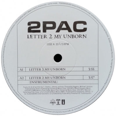 2PAC - Letter 2 My Unborn