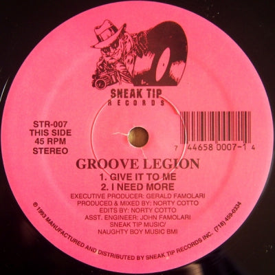 GROOVE LEGION - Give It To Me