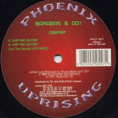 BARABAS & OD1 - Deeper