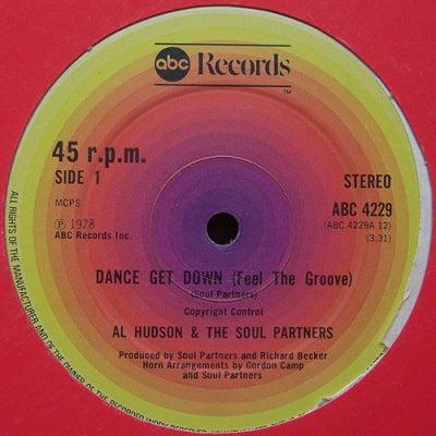 AL HUDSON & THE SOUL PARTNERS - Dance Get Down (Feel The Groove)