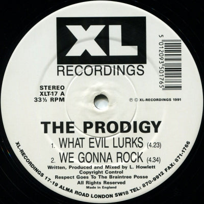 THE PRODIGY - What Evil Lurks / Android / We Gonna Rock / Everybody In The Place