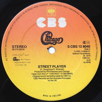 CHICAGO - Street Player