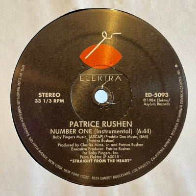 PATRICE RUSHEN - Number One / Remind Me