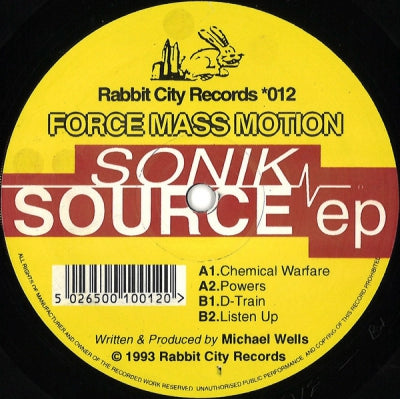 FORCE MASS MOTION - Sonik Source EP