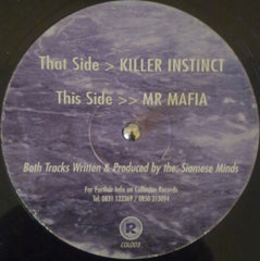 SIAMESE MINDS - Killer Instinct / Mr. Mafia