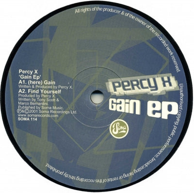 PERCY X - Gain EP