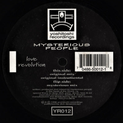 MYSTERIOUS PEOPLE - Love Revolution