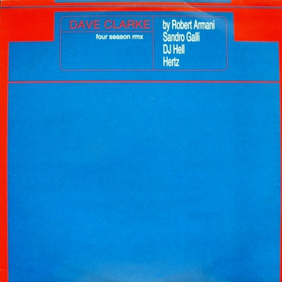 DAVE CLARKE - Four Season (Rmx)