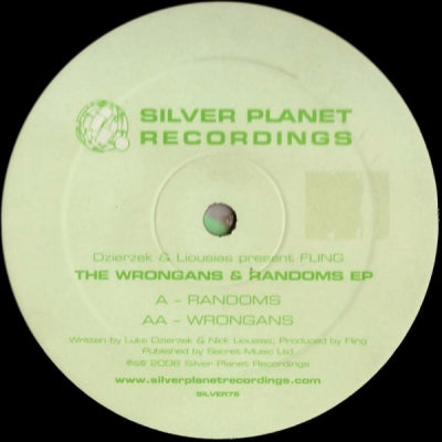 DZIERZEK & LIOUSIAS PRESENT FLING - The Wrongans & Randoms EP