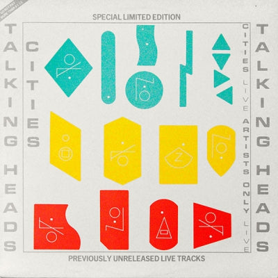 TALKING HEADS - Cities / Cities (Live) / Artists Only (Live)