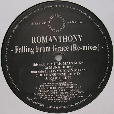 ROMANTHONY - Falling from Grace