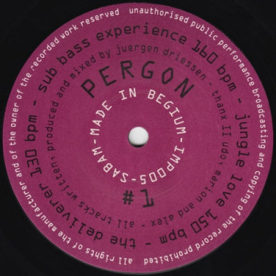 PERGON - #1