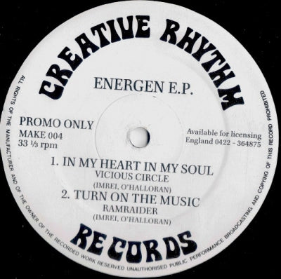 VARIOUS ARTISTS - Energen E.P.