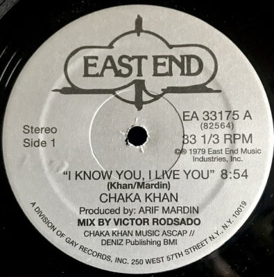 CHAKA KHAN - I Know You, I Live You