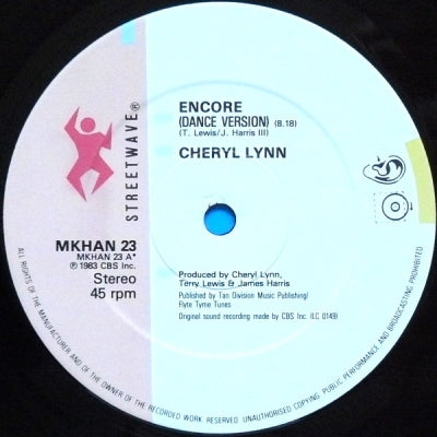 CHERYL LYNN - Got To Be Real / Encore