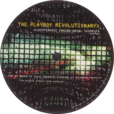 THE PLAYBOY REVOLUTIONARY - Difference Engine / Burning Chrome (Remixes)