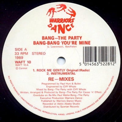 BANG THE PARTY - Bang Bang You're Mine (Re-mixes)