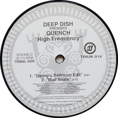 DEEP DISH PRESENTS QUENCH - High Frequency