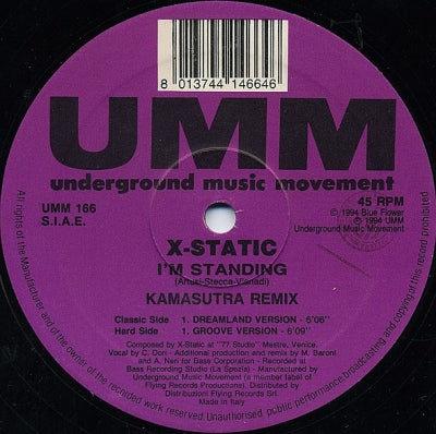 X-STATIC - I'm Standing
